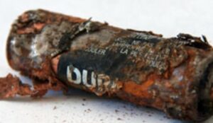 corroded battery
